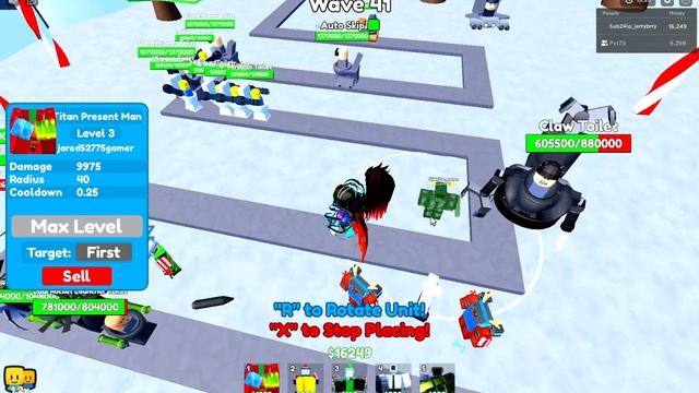trying to get the sinister titan TV MAN! toilet tower defense смотреть онлайн