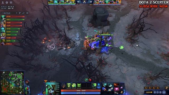 ULTRA FAST HAND SPELL STEAL Mid Rubick Aghs Scepter + LVL5 Dagon Build Truly Can't Be Stopped DotA смотреть онлайн