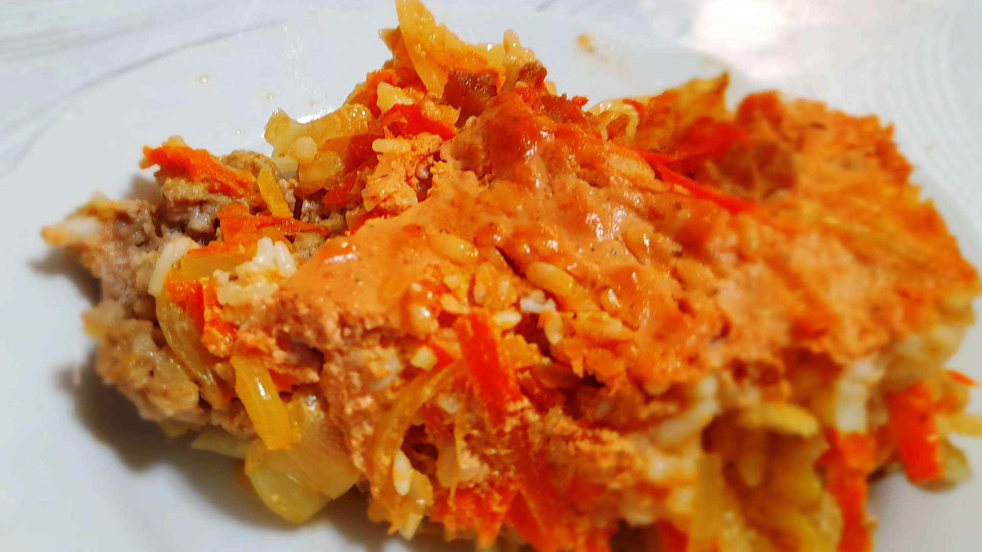 Мясная запеканка с овощами смотреть онлайн