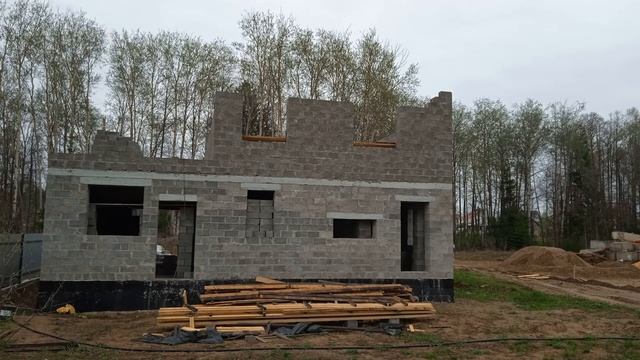 Дом из керамзитобетонных блоков второй этаж смотреть онлайн