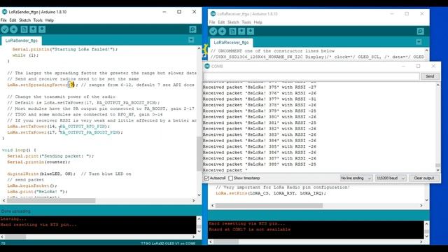 LORA NÃO FUNCIONOU - ESP 32 wireless de longa distância - Lora OLED 3/3 смотреть онлайн
