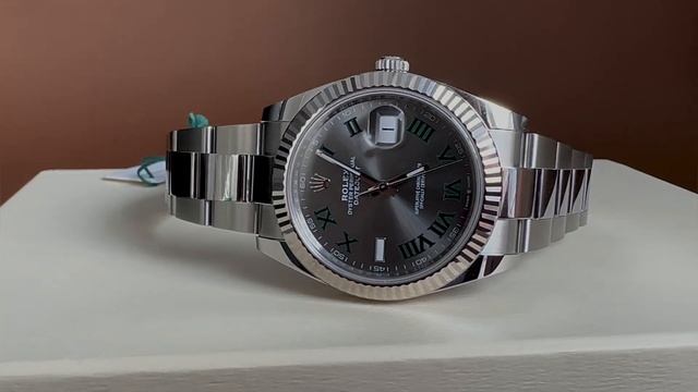 Rolex DateJust 41 Wimbledon NEW