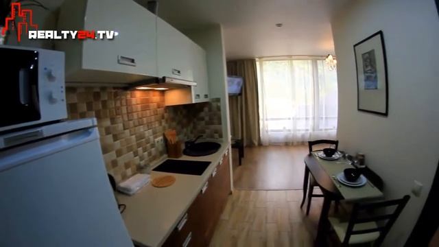 Однокомнатная квартира г.Сочи Красная Поляна ул.Защитников Кавказа. Вся бытовая техника. смотреть онлайн