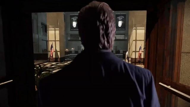 Patrick Bateman in PayDay - American Psycho walking meme смотреть онлайн