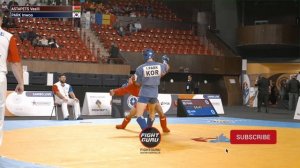 Жесткие поединки 1/8 финала 71кг Боевое Самбо Чемпионат Мира 2023