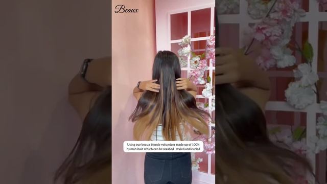 More volume | Beaux Hair Extensions | Customisable | Streaks | Volumiser | Hair Extensions India смотреть онлайн