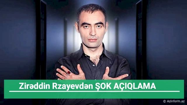 TƏCİLİ. Zirəddin Rzayevdən ŞOK AÇIQLAMA смотреть онлайн
