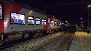 быстрый разгон! ЭС2Г-003 отправление с Волконской