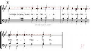 Величит душа моя Господа А.Марков - Сопрановая партия