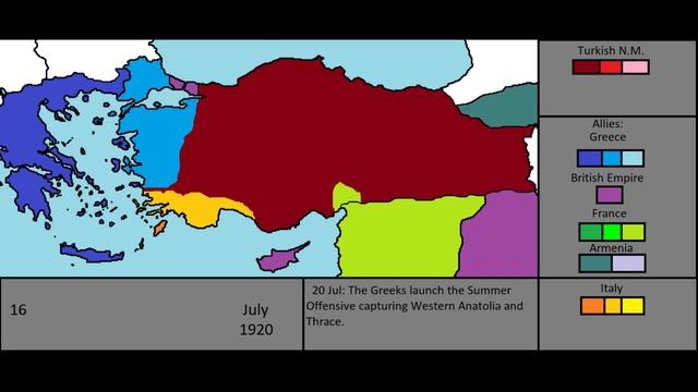 Turkish War of Independence (1919-1922): Every day смотреть онлайн