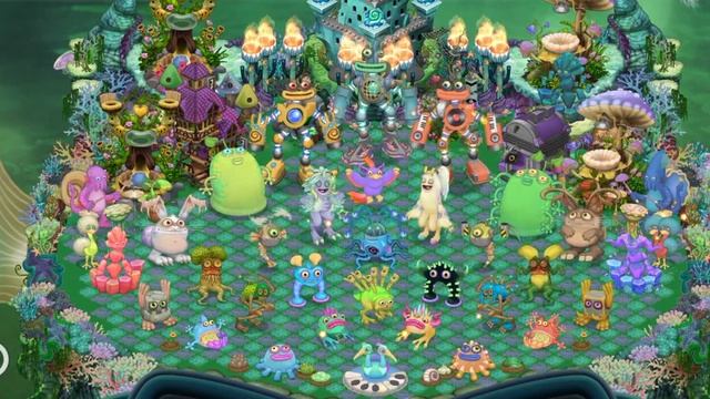 Полная песня Остров Воды 4.1.1 #mysingingmonsters