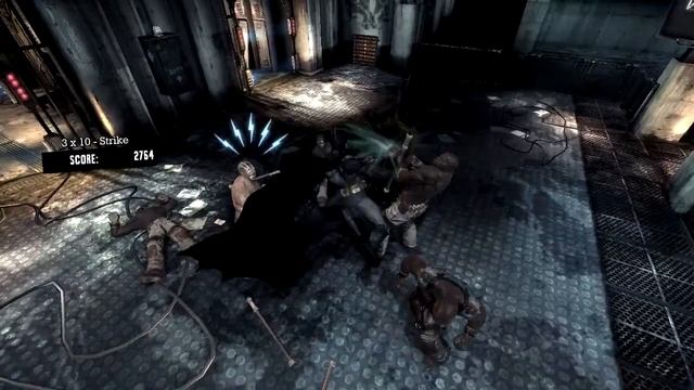 Batman Arkham Asylum - Challenge Mode Gameplay смотреть онлайн