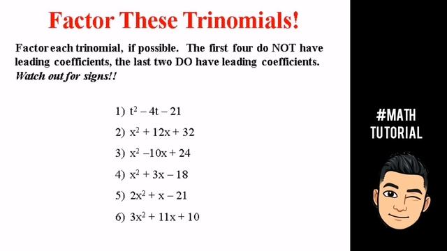 Factoring General Trinomial [Made EASY - Taglish] смотреть онлайн