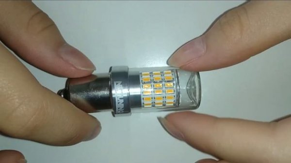 Светодиодная лампа NeTuning PY21W-66s14 для поворотников, цоколь BAU15s