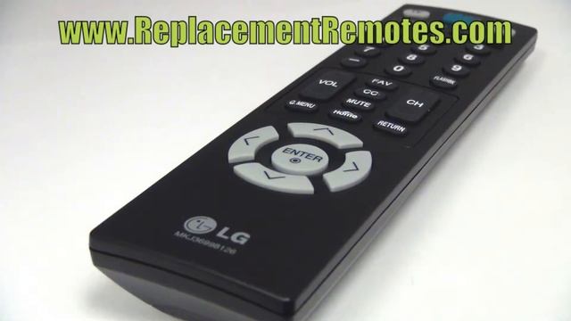LG MKJ36998126 Remote Control - www.ReplacementRemotes.com смотреть онлайн