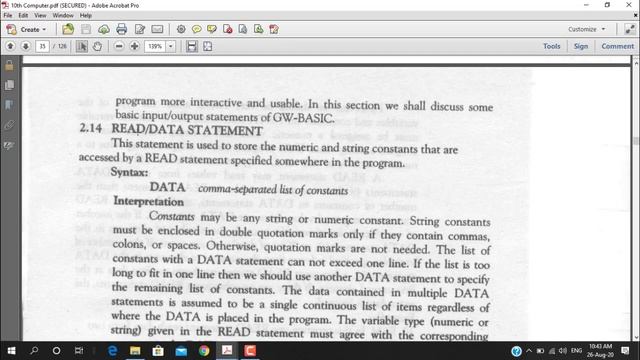 10th Computer (Week 1 Lecture 1) смотреть онлайн