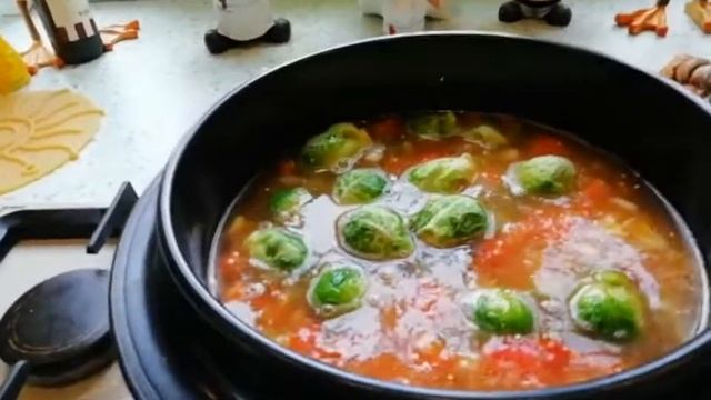 Брюссельская капуста +киноа - сытно, просто, полезно!!! смотреть онлайн
