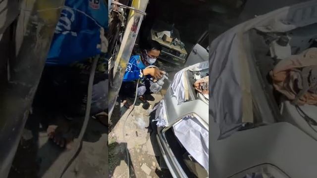 repaint ulang beberapa panel Mitsubishi outlander смотреть онлайн