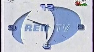 Часы и заставка информационной программы 24 REN TV (2001-2002)