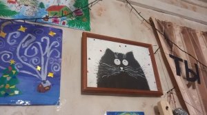 Обзор моих рисунков и панно