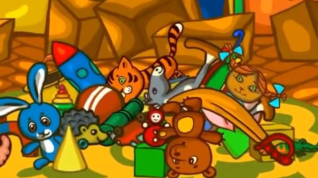 Мультяшки в кармашке: Три котенка (Ветер по паркету) смотреть онлайн