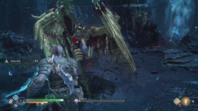 SIGRUN VS RUNIC GOD - VALKYRIE BUILD - GMGOW + No Damage - God Of War