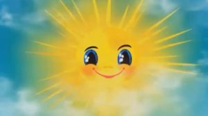 Футаж солнце улыбается