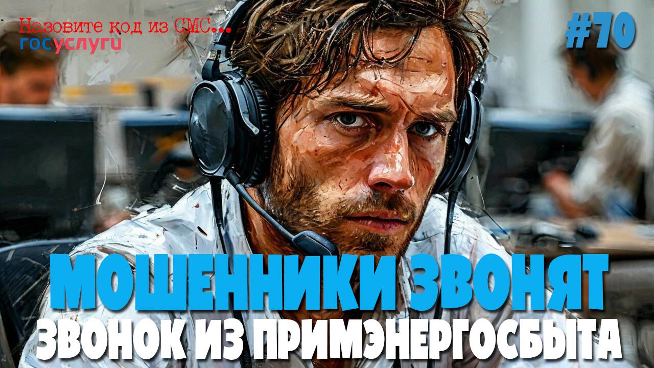 Звонок из ПримЭнергоСбыта | Подборка разговоров с мошенниками | ОМС и ПФР работают вместе смотреть онлайн