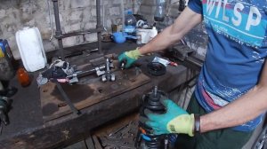 Замена передних амортизаторов honda accord 8