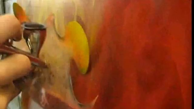 Аэрография - рисуем огонь (true fire airbrush), урок аэрографии смотреть онлайн