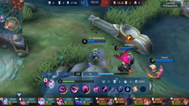 FULL Rank Game Play- Selena Mobile legends смотреть онлайн