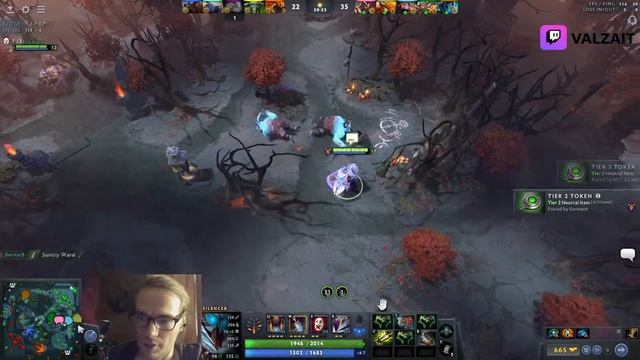 Сайленсер 3ка(Silencer offlane) В новом патче 7.33 на 5000ММР смотреть онлайн