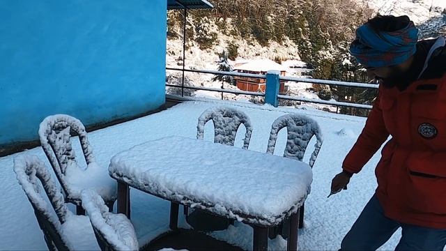 Snowfall at Chopta - Mini Switzerland In India Part 2 | Tungnath | Kedarnath | Gedibaaz | Ride 2K21 смотреть онлайн