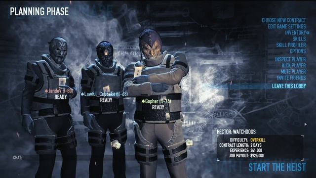 Payday 2 : Unusual Suspects смотреть онлайн