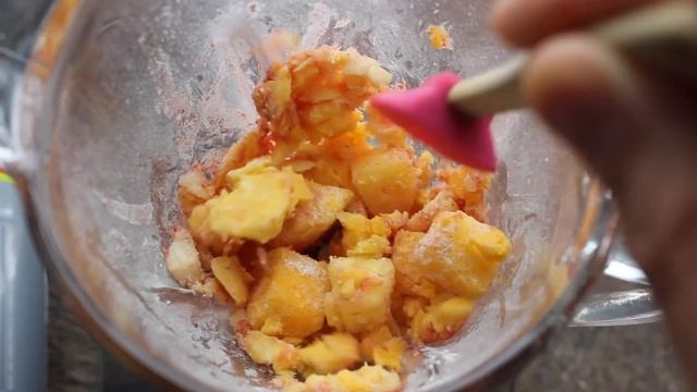 Healthy Sorbet Recipe | How To Make Low Calorie Homemade Cherry Mango Sorbet смотреть онлайн