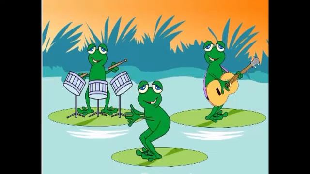 Веселая песня веселые зеленые лупатые трио лягух смотреть онлайн