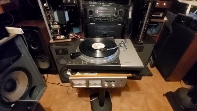 TECHNICS SL 1100 SPECIAL EDITION+SME 3009, PRE PIONNER ELITE C 90, POWER ACCUPHASE "PETER GABRIEL" смотреть онлайн