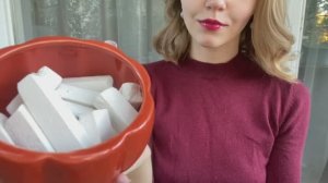 ASMR 🍁| Антошка| Сухой канцелярский мел🧡