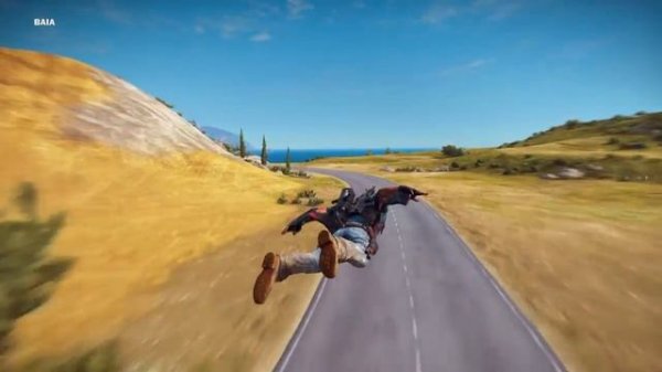 Just Cause 3: Smooth flying 4 - Tunnel Tour, a lap of Insula Fonte