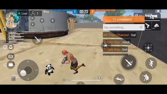 My Free Fire Livestream Using DU Recorder