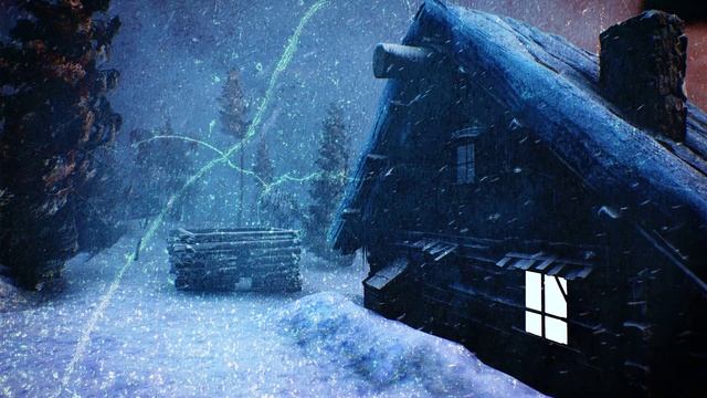 Снежная буря в альпийской деревне - 5 часов на сон. Снежная буря в Альпах - время для сна смотреть онлайн