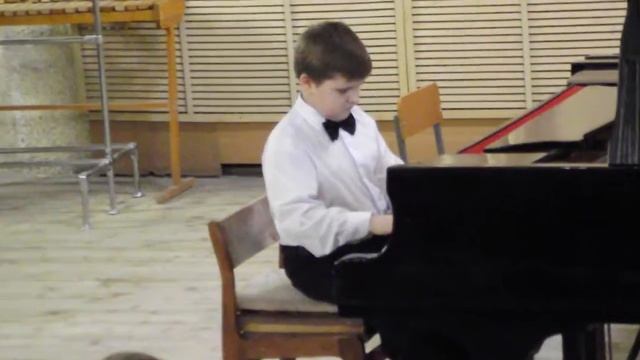 Этюд 47 Е.Гнесина, Военная песня В.Гаврилин смотреть онлайн