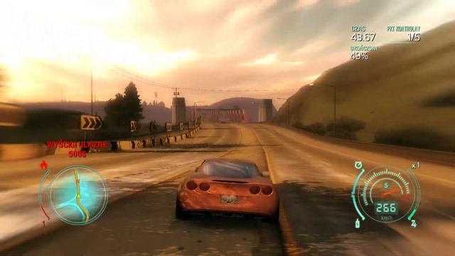 Need for Speed Undercover Chevrolet Corvette Z06 2006 смотреть онлайн