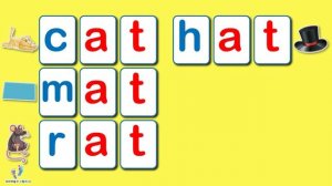 ‘at’ Word Family Story: The Cat on the Mat | Learn to Read Short ‘A’ CVC Words