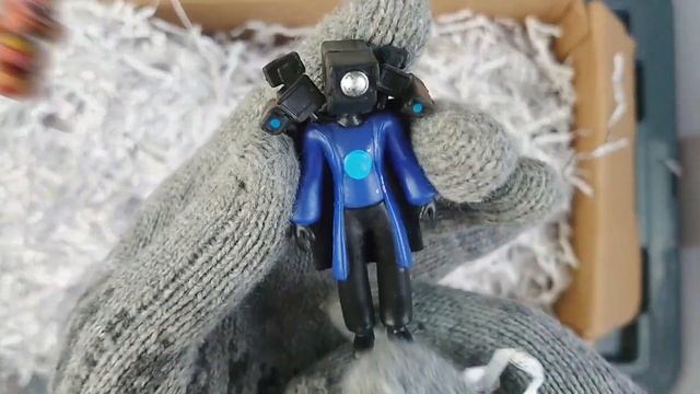 Unboxing 4 mini skibidi toilet ,titan camera man boss vs speaker man toys | asmr satisfying video смотреть онлайн