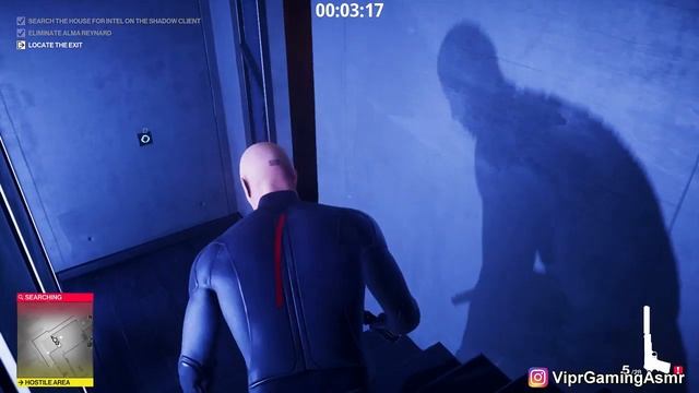 Asmr Relaxing HITMAN 2 Gameplay | Gum Chewing | Soft Whispering | Controller Sounds