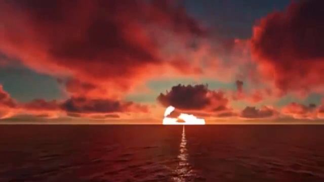 Футаж для видеомонтажа кровавые облака над морем смотреть онлайн