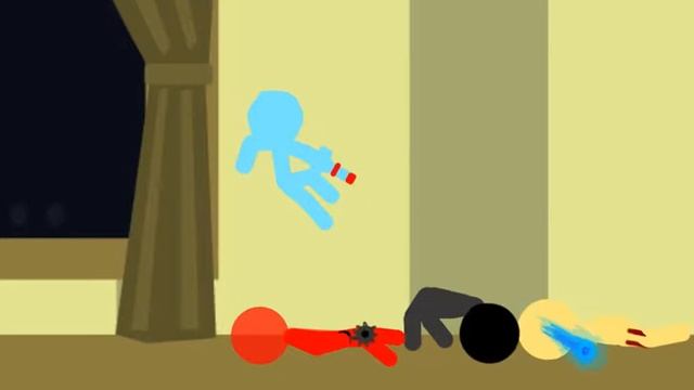 Серо-черный стикман против всех 2 смотреть онлайн