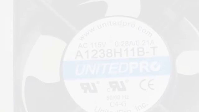 A1238H11B-T 115V 0.28/0.21A 50/60HZ Cooling Fan смотреть онлайн
