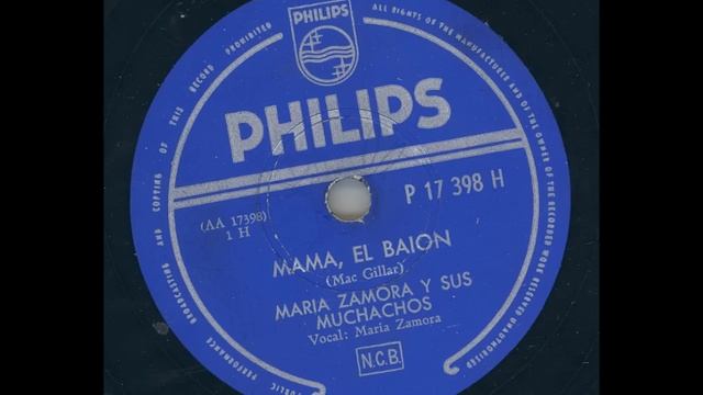 MARIA ZAMORA Y SUS MUCHACHOS - MAMA, EL BAION